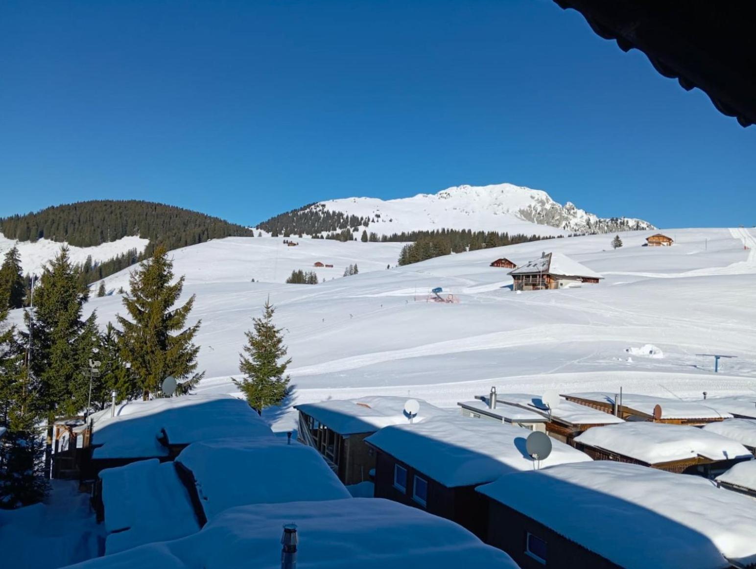 Chambre Double Doppelzimmer Camping Jaunpass بولتيغن المظهر الخارجي الصورة